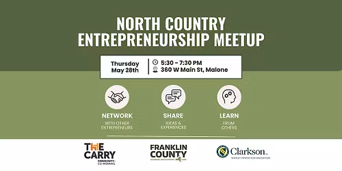 North Country Entrepreneurship Meetup - Malone
