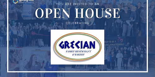 Grecian Family Restaurant & Bakery 11 Year Anniversary Open House