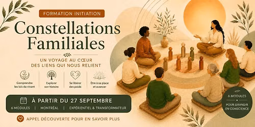 Formation d'initiation aux constellations familiales