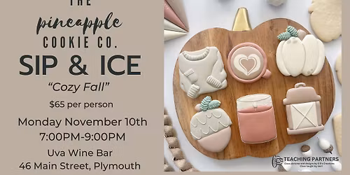 Cozy Fall Cookie Decorating at Uva WIne Bar