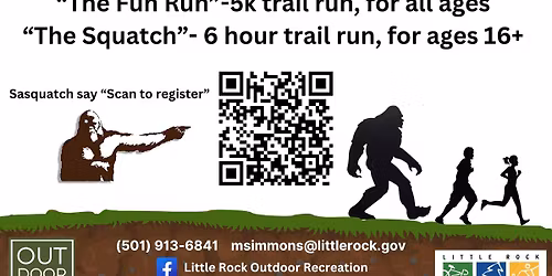 Second Annual Squatch Till You Drop trail running event