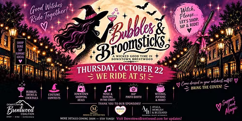 Bubbles & Broomsticks 2026