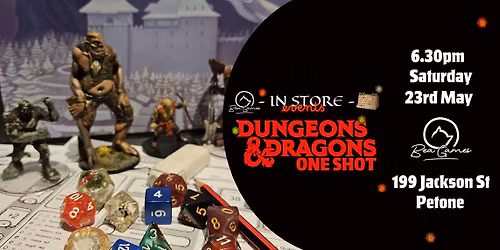 Dungeons & Dragons One Shot with Shane