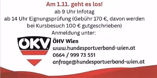 Infotag & Eignungspr\u00fcfung zur Therapiehundeausbildung