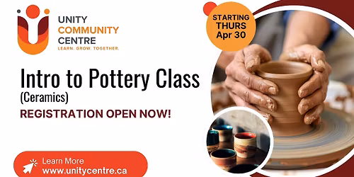 Intro to Pottery (April 2026)