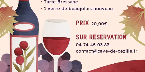 Soir\u00e9e beaujolais nouveau 2025