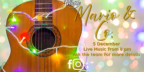 Festive Music night with Mario