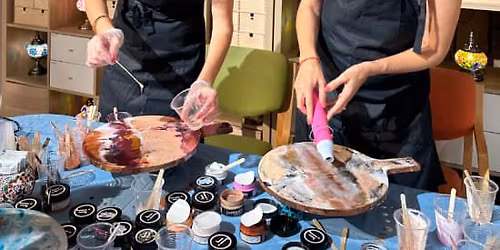 Resin Art Class in Brisbane