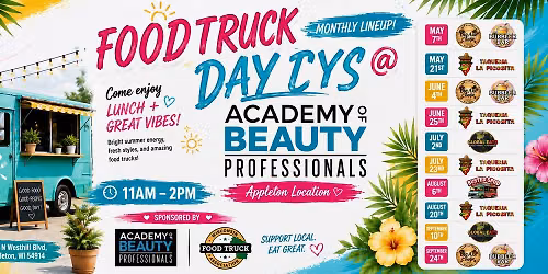 Food Truck Days @ Academy of Beauty Professionals