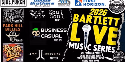 Bartlett LIVE Music Series - Twin Soul