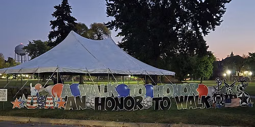 A Walk To Honor An Honor To Walk