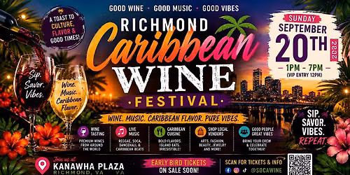 Richmond Caribbean Wine Food & Music Festival Vendor Sign Up