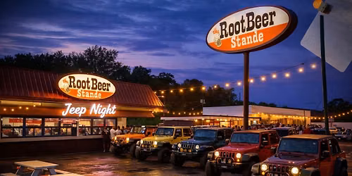 Jeeps Takeover The Root Beer Stande