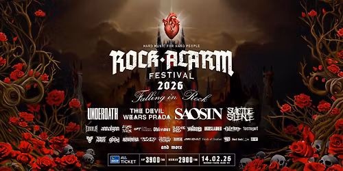 ROCK ALARM FESTIVAL 2026 : Falling in Rock
