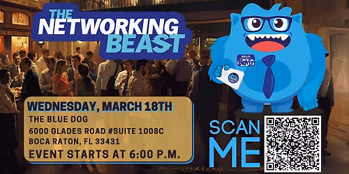 Networking Event & Business Card Exchange by The Networking Beast (BOCA)