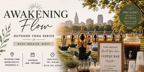 Awakening Flow: Outdoor Yoga at 195 District Park