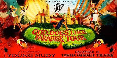 J.I.D - God Does Like Paradise Tour