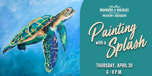 Painting with a Splash: Sea Turtle