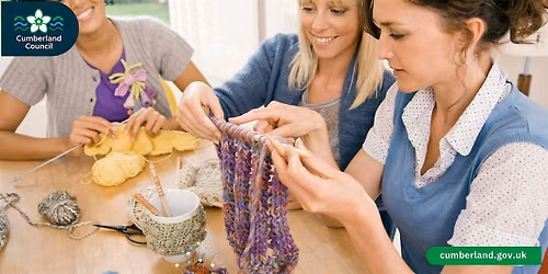 Crafternooners at Carlisle Library