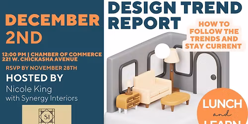 Lunch & Learn - Trend Report w\/Synergy Interiors