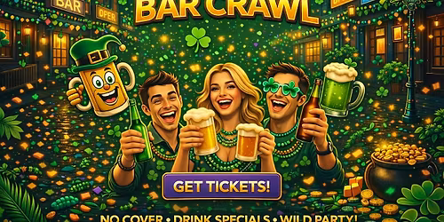 St Patrick's 2 Day Party Pass Boise Experience Crawl