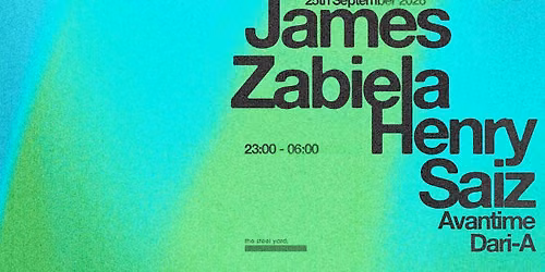 James Zabiela, Henry Saiz + More