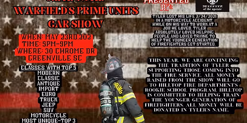 6th Annual Warfield's Prime Units Memorial Show
