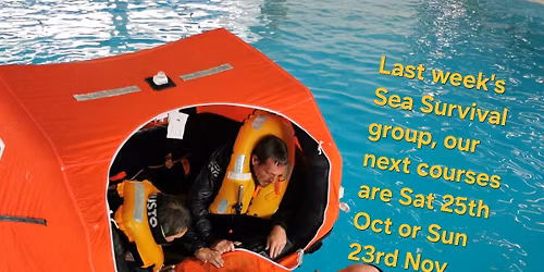 RYA Sea Survival Course - One Day