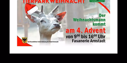 Arnst\u00e4dter Tierparkweihnacht \ud83c\udf85\ud83c\udffc\ud83e\udd8c
