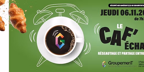 Caf'\u00e9changes du GECT - Novembre 