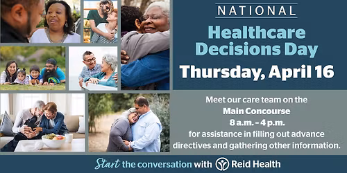 Healthcare Decisions Day at Reid Health
