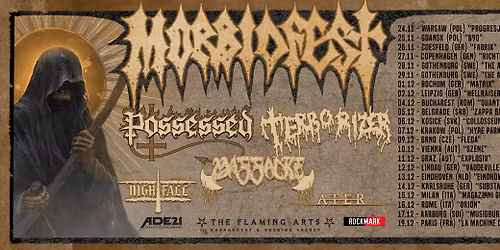 MORBIDFEST 2025 con POSSESSED, TERRORIZER, MASSACRE & guests | Magazzini Generali, Milano