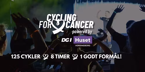 Cycling For Cancer 2026 \u2013 DGI Huset Vordingborg