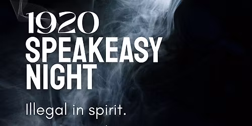 Scattergood's Goes Underground: 1920s Speakeasy Night