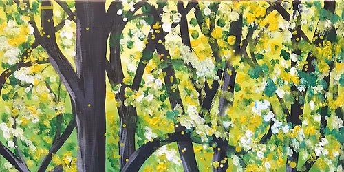 Paint the fabulous 'Bluebell Wood' in Gloucester with Brush Party with Kirsty