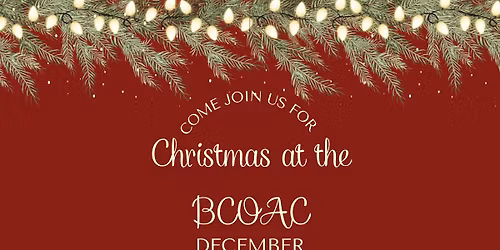 Christmas at the BCOAC