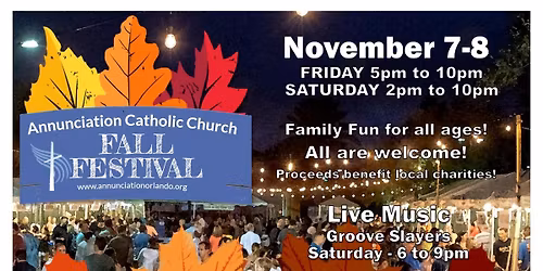 Annunciation Catholic Church Fall Festival