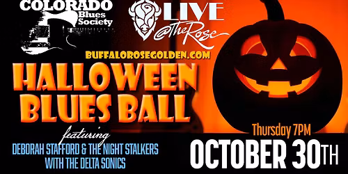 CBS Halloween Blues Ball : Deborah Stafford & The Night Stalkers with The Delta Sonics