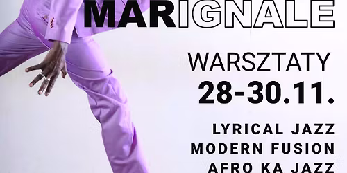 WARSZTATY: Jean-Claude Marignale | Afro Ka Jazz, Lyrical Jazz, Modern Fusion | 28 - 30.11 | POZNAN