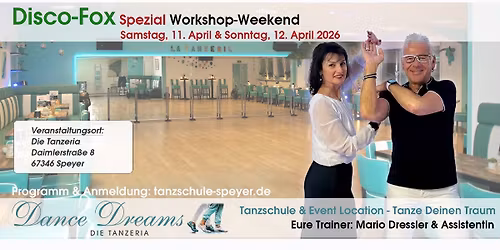 Disco-Fox Spezial-Workshop-Weekend in Speyer