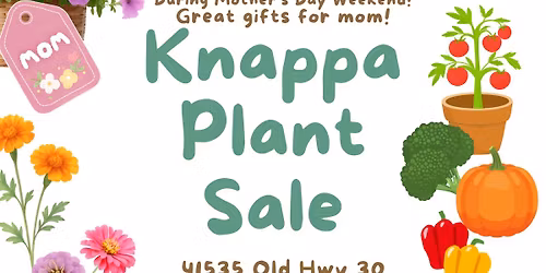 Knappa Plant Sale!
