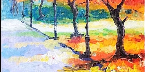 Sip and Paint Washington DC - Street Light