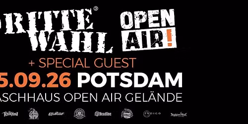 DRITTE WAHL live in POTSDAM