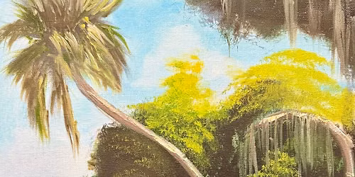 Bob Ross Painting Class \u2014 Florida Woods