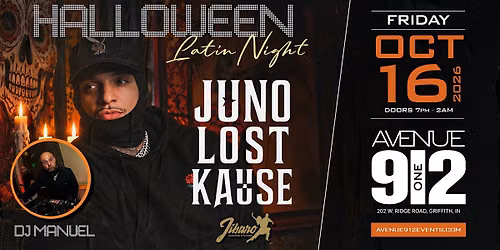 La Noche Maldita: Latin Urbano Halloween Party Featuring Juno Lost Kause