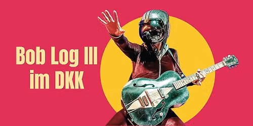 Bob Log III (garage blues punk slide guitar one man band, Tucson Arizona)