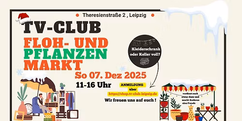 Weihnachtlich-winterlicher Floh- und Pflanzenmarkt