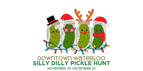 Waterloo's Silly Dilly Pickle Hunt