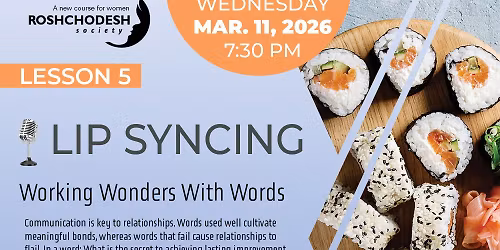 RCS Lesson 5: Lip Syncing | Sushi