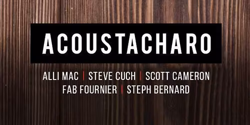 Acoustacharo Boxing Day Bash!